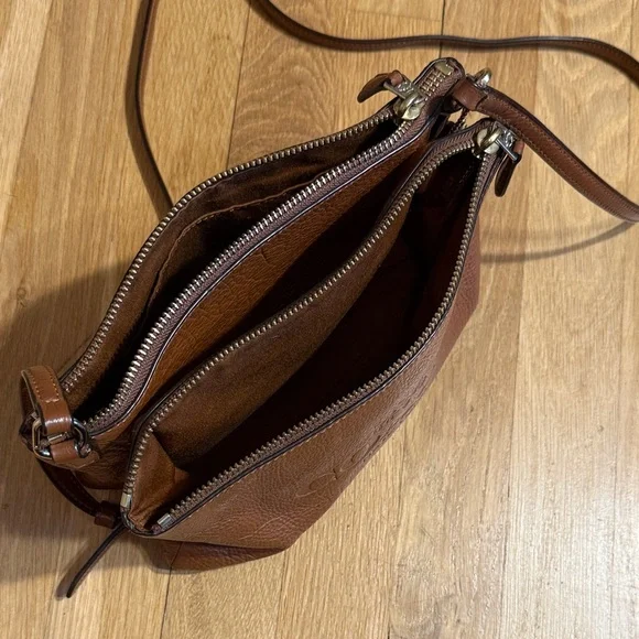 Coach Brown Leather Crossbody - Picture 10 of 10